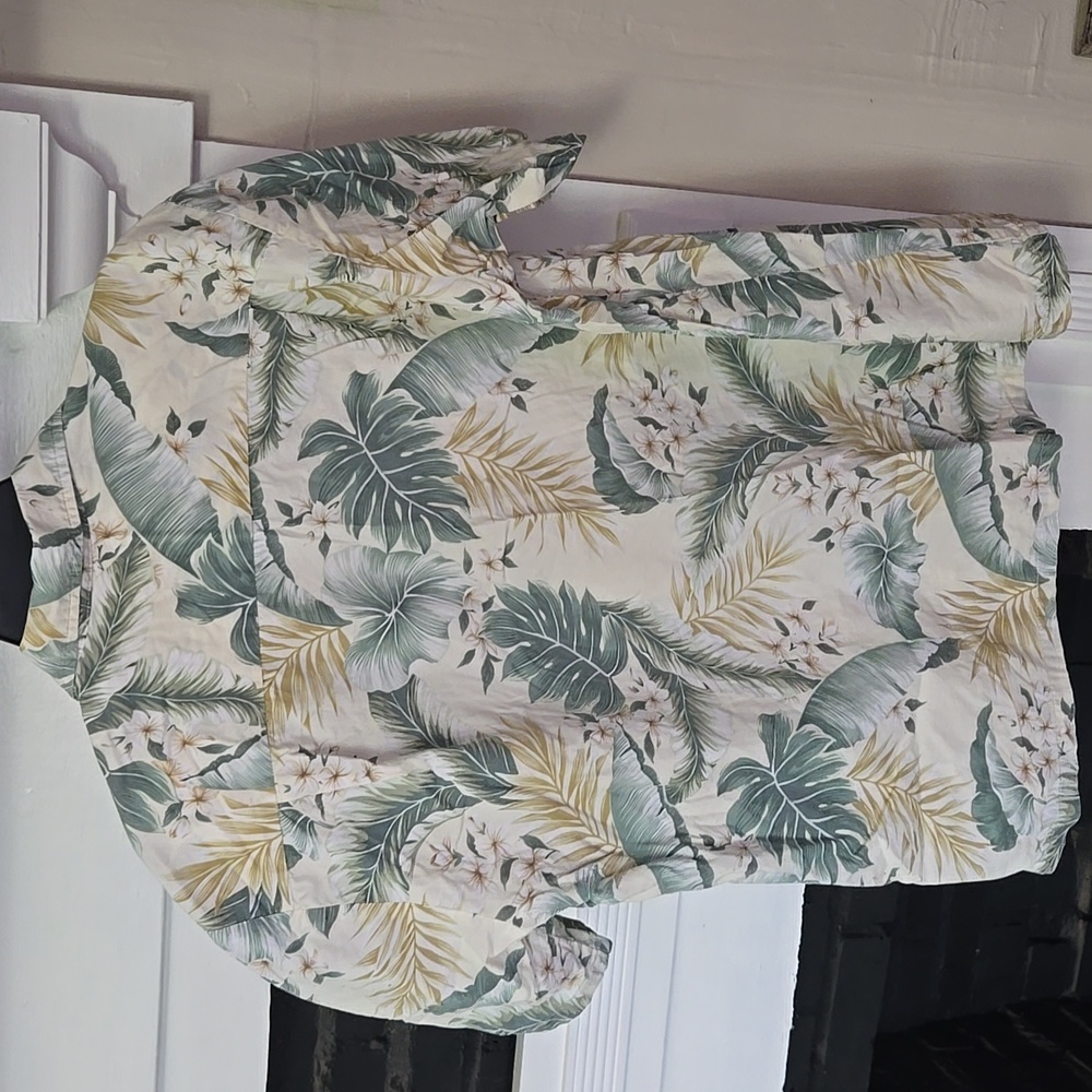 ALOHA REPUBLIC Tropical Leaf Shirt - Picture 9 of 9